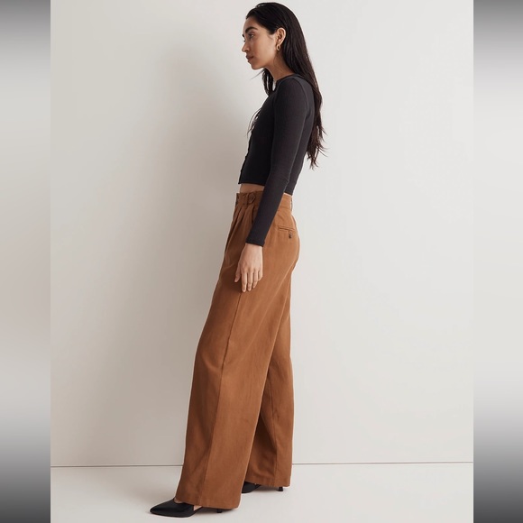 Madewell Harlow Wide-Leg Pant - Picture 3 of 5